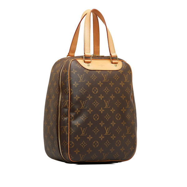 ルイ ヴィトン モノグラム エクスキュルシオン ハンドバッグ M41450 ブラウン PVC レザー レディース LOUIS VUITTON 【中古】