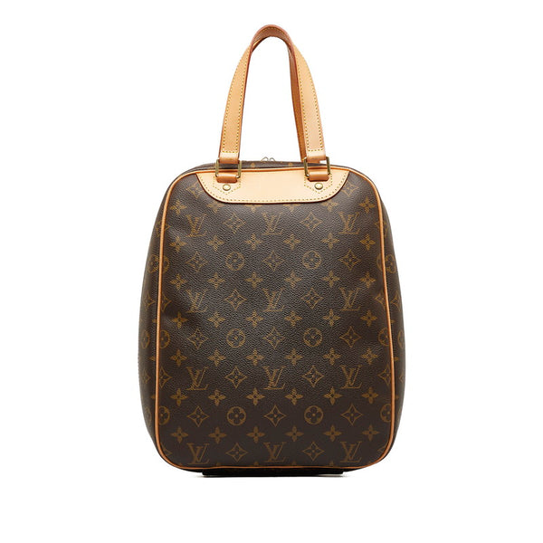 ルイ ヴィトン モノグラム エクスキュルシオン ハンドバッグ M41450 ブラウン PVC レザー レディース LOUIS VUITTON 【中古】