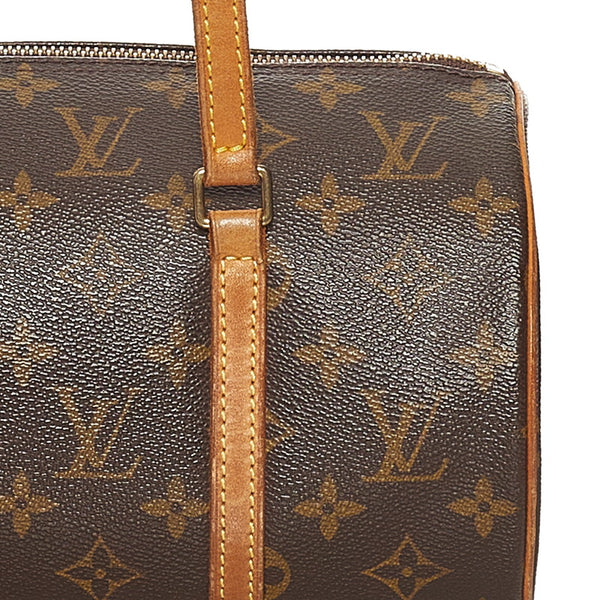 ルイ ヴィトン モノグラム 旧パピヨン 30 ハンドバッグ M51385 ブラウン PVC レザー レディース LOUIS VUITTON 【中古】