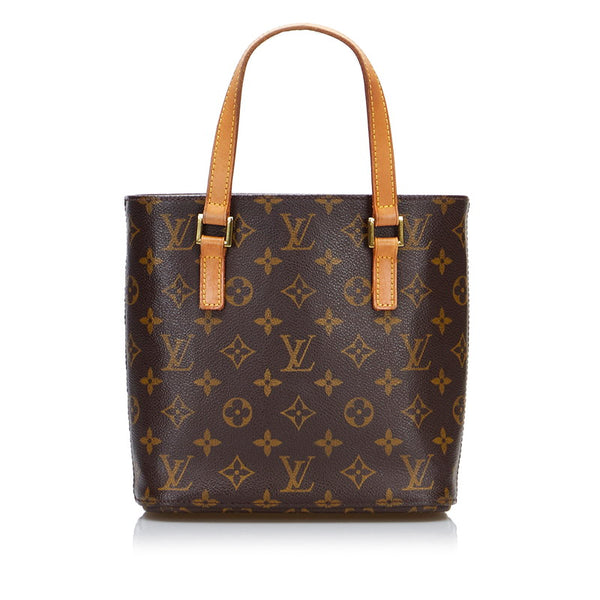 ルイ ヴィトン モノグラム ヴァヴァンPM  ハンドバッグ M51172 ブラウン PVC レザー レディース LOUIS VUITTON 【中古】