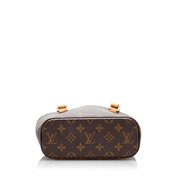 ルイ ヴィトン モノグラム ヴァヴァンPM  ハンドバッグ M51172 ブラウン PVC レザー レディース LOUIS VUITTON 【中古】