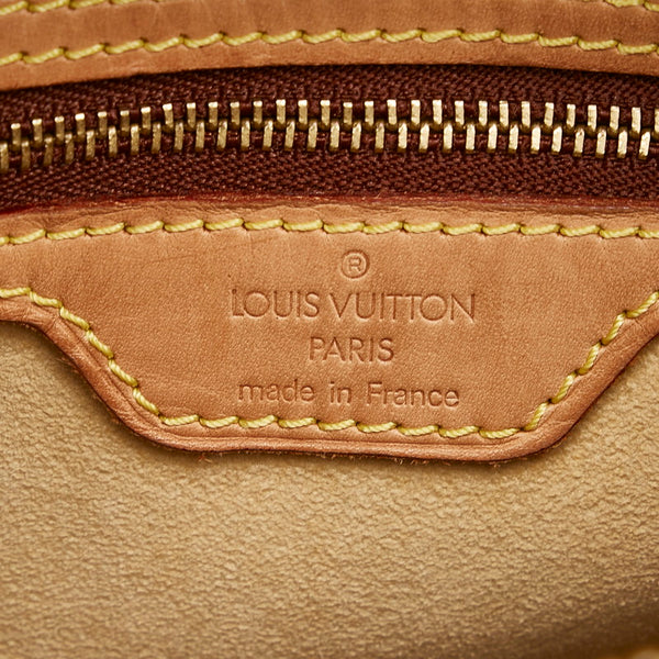 ルイ ヴィトン モノグラム ルーピングGM ハンドバッグ ショルダーバッグ M51145 ブラウン PVC レザー レディース LOUIS VUITTON 【中古】