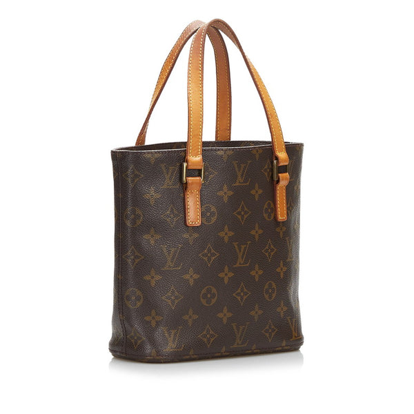 ルイ ヴィトン モノグラム ヴァヴァンPM ハンドバッグ M51172 ブラウン PVC レザー レディース LOUIS VUITTON 【中古】