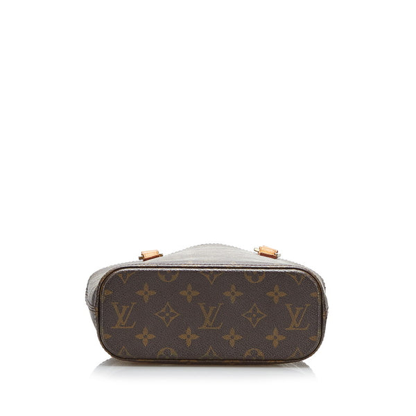 ルイ ヴィトン モノグラム ヴァヴァンPM ハンドバッグ M51172 ブラウン PVC レザー レディース LOUIS VUITTON 【中古】