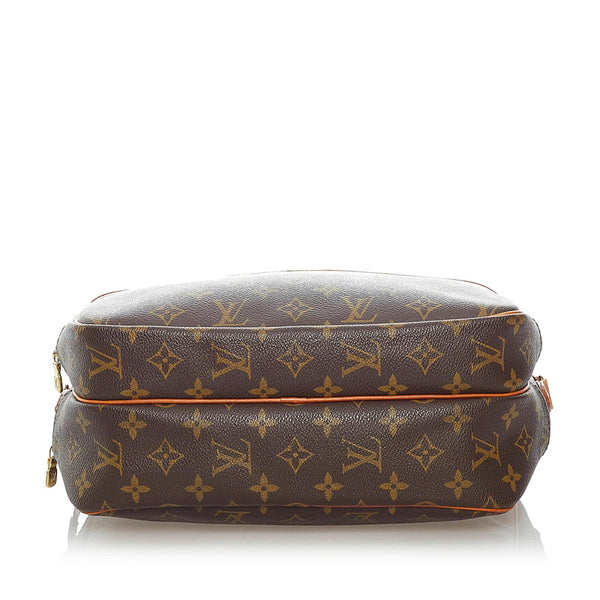 ルイ ヴィトン モノグラム リポーター PM ショルダーバッグ M45254 ブラウン PVC レザー レディース LOUIS VUITTON 【中古】