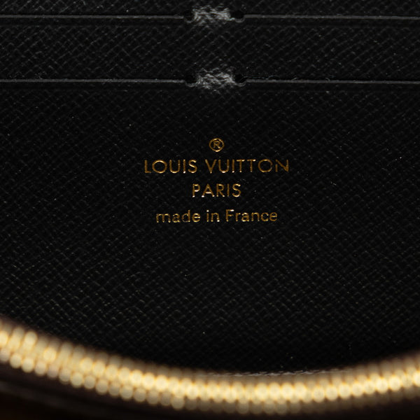 ルイ ヴィトン モノグラム リバース ポルトフォイユ クレマンス 長財布 M82336 ブラウン PVC レザー レディース LOUIS VUITTON 【中古】