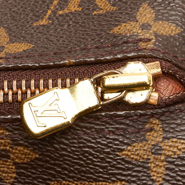 ルイ ヴィトン モノグラム 旧 パピヨン 30 ハンドバッグ M51385 ブラウン PVC レザー レディース LOUIS VUITTON 【中古】