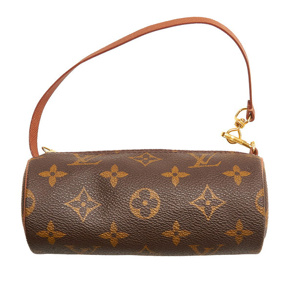 ルイ ヴィトン モノグラム 旧 パピヨン 30 ハンドバッグ M51385 ブラウン PVC レザー レディース LOUIS VUITTON 【中古】