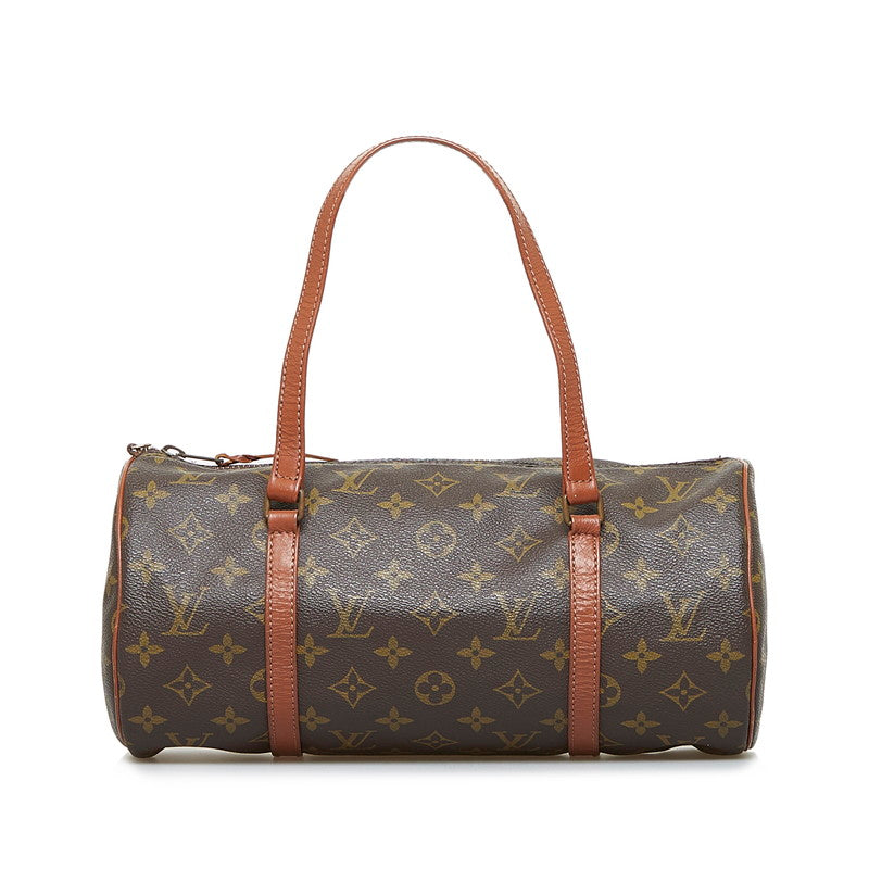 ルイ ヴィトン モノグラム 旧パピヨン 30 ハンドバッグ ショルダーバッグ M51365 ブラウン PVC レザー レディース LOUIS VUITTON 【中古】