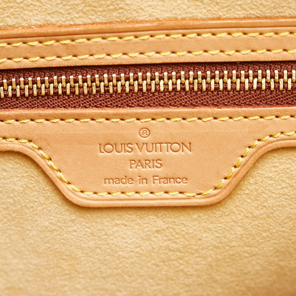 ルイ ヴィトン モノグラム ルーピングGM ショルダーバッグ M51145 ブラウン PVC レザー レディース LOUIS VUITTON 【中古】