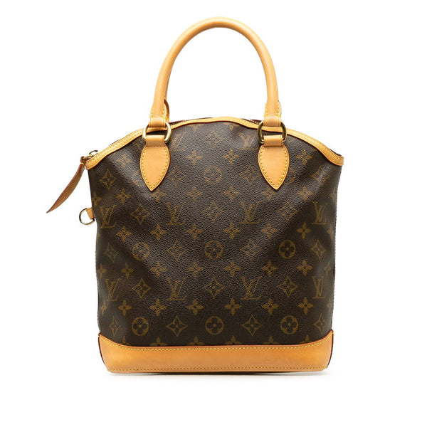 ルイ ヴィトン モノグラム ロックイット ハンドバッグ M40102 ブラウン PVC レザー レディース LOUIS VUITTON 【中古】