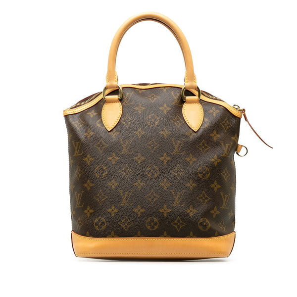 ルイ ヴィトン モノグラム ロックイット ハンドバッグ M40102 ブラウン PVC レザー レディース LOUIS VUITTON 【中古】