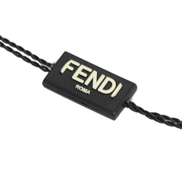 フェンディ モンスター パンキート バッグチャーム キーホルダー ベージュ ブルー レザー レディース FENDI 【中古】