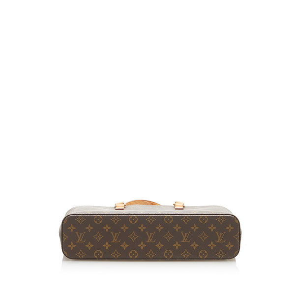 ルイ ヴィトン モノグラム ルコ M51155 ブラウン PVC レザー トートバッグ レディース LOUIS VUITTON 中古