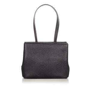 ロエベ ブラック レザー トートバッグ レディース LOEWE 【中古】