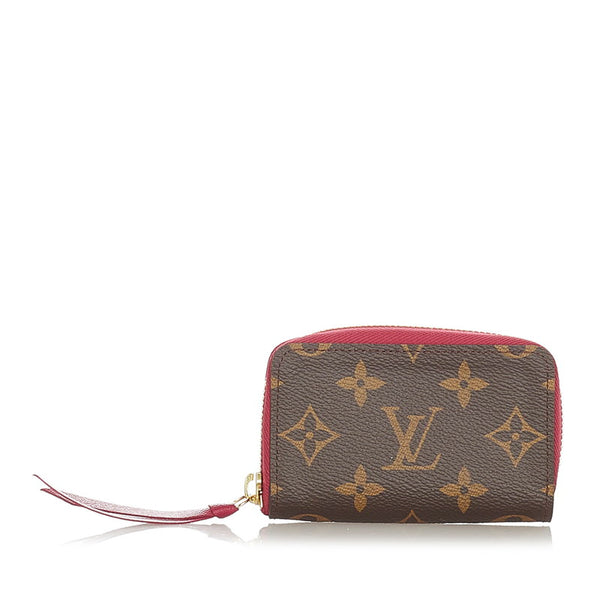 ルイ ヴィトン モノグラム ミュルティカルト M61299 ブラウン レザー PVC カードケース レディース LOUIS VUITTON 【中古】