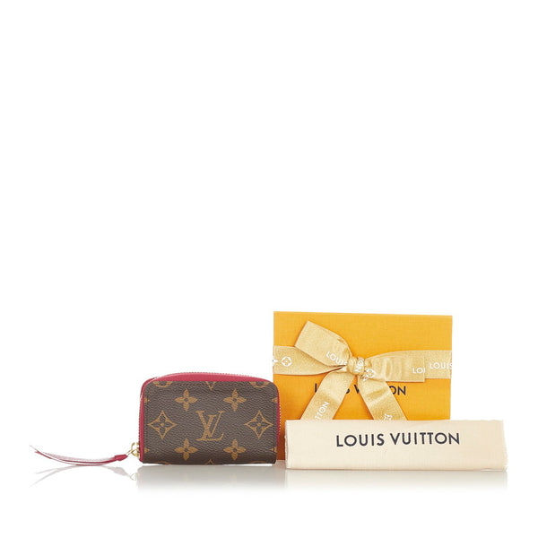 ルイ ヴィトン モノグラム ミュルティカルト M61299 ブラウン レザー PVC カードケース レディース LOUIS VUITTON 【中古】