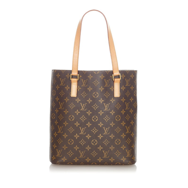 ルイ ヴィトン モノグラム ヴァヴァン GM M51170 ブラウン PVC レザー ショルダーバッグ レディース LOUIS VUITTON 【中古】