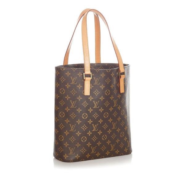 ルイ ヴィトン モノグラム ヴァヴァン GM M51170 ブラウン PVC レザー ショルダーバッグ レディース LOUIS VUITTON 【中古】