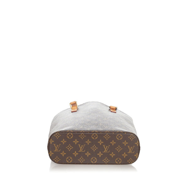 ルイ ヴィトン モノグラム ヴァヴァン GM M51170 ブラウン PVC レザー ショルダーバッグ レディース LOUIS VUITTON 【中古】