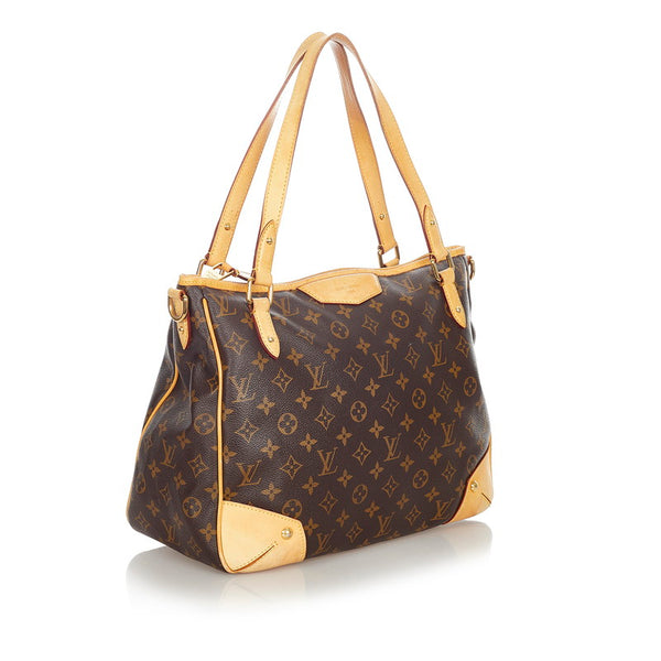 ルイ ヴィトン モノグラム エストレーラ M41232 ブラウン PVC レザー ハンドバッグ レディース LOUIS VUITTON 【中古】