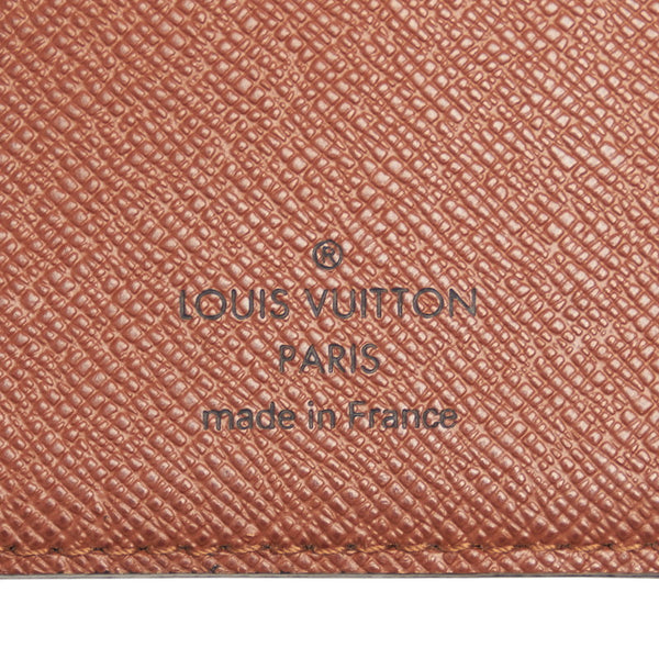 ルイ ヴィトン モノグラム ポルトフォイユコアラ M58013 ブラウン PVC レザー 二つ折り財布 レディース LOUIS VUITTON 【中古】