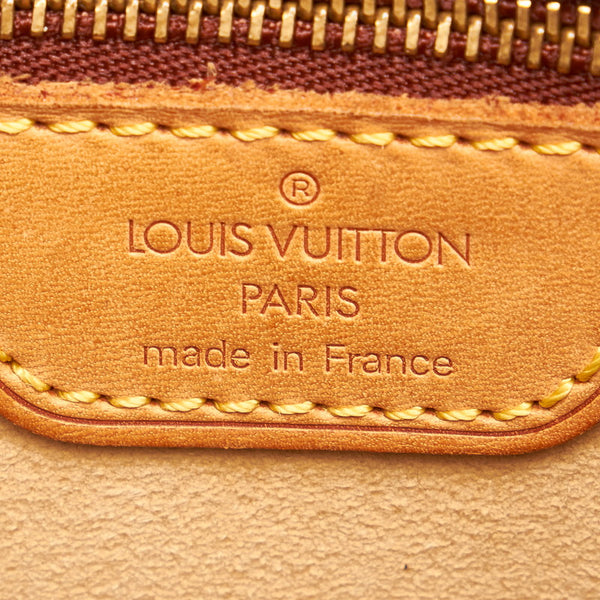 ルイ ヴィトン モノグラム ルーピングMM ショルダーバッグ Ｍ51146 ブラウン PVC レザー レディース LOUIS VUITTON 【中古】