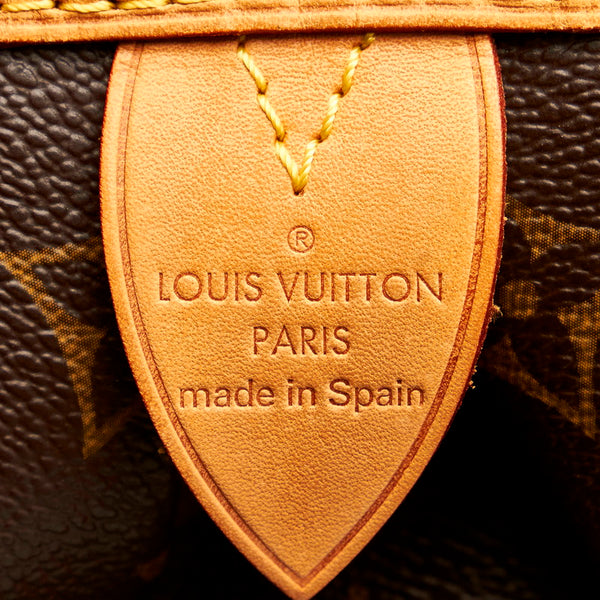 ルイ ヴィトン モノグラム　 モントルグイユPM M95565 ブラウン PVC レザー ハンドバッグ レディース LOUIS VUITTON 【中古】