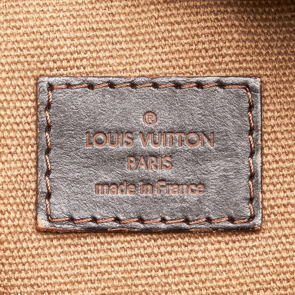 ルイ ヴィトン ユタ キオワ ショルダーバッグ トートバッグ M95453 ブラウン レザー メンズ LOUIS VUITTON 【中古】