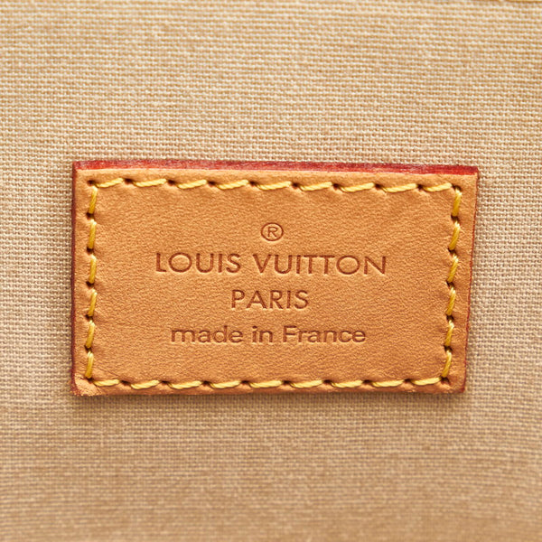 ルイ ヴィトン モノグラム ヴェルニ アルマPM  M90101 シトリン エナメル ハンドバッグ レディース LOUIS VUITTON 【中古】