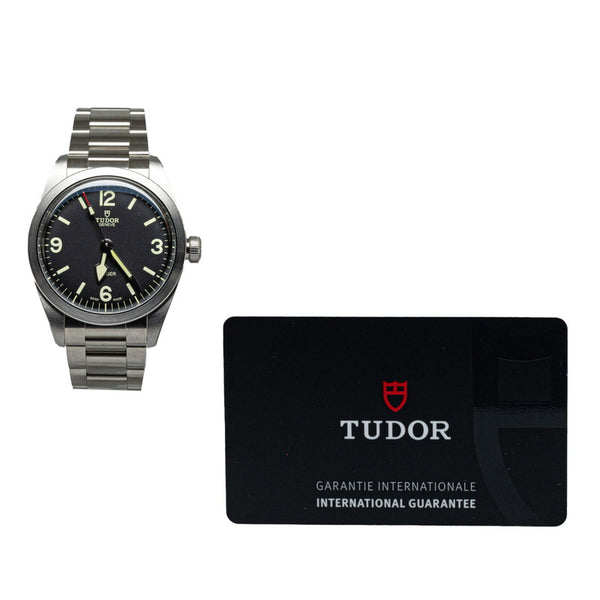 チュードル チューダー レンジャー 腕時計 79950 自動巻き ブラック文字盤 ステンレススチール メンズ TUDOR 【中古】