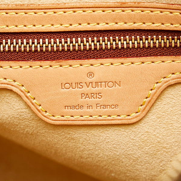 ルイ ヴィトン モノグラム ルーピングGM ワンショルダーバッグ M51145 ブラウン PVC レザー レディース LOUIS VUITTON 【中古】