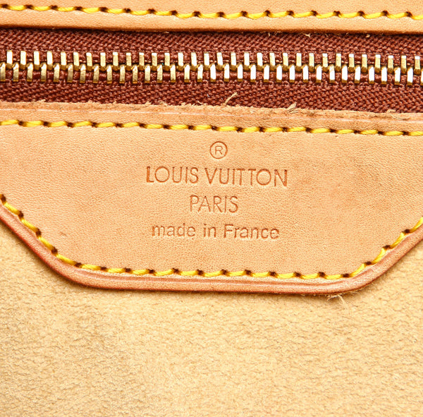 ルイ ヴィトン モノグラム リヴォリ M53380 ブラウン 茶 PVC レザー トートバッグ ユニセックス LOUIS VUITTON 中古