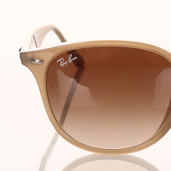 レイバン ライトブラウン プラスチック サングラス レディース Ray-Ban 【中古】