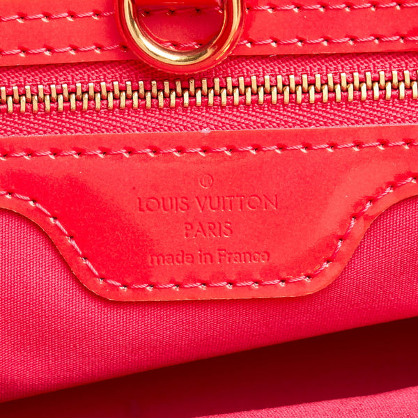 ルイ ヴィトン ヴェルニ ウィルシャーPM ハンドバッグ M93643 ローズポップ パテントレザー レディース LOUIS VUITTON 【中古】