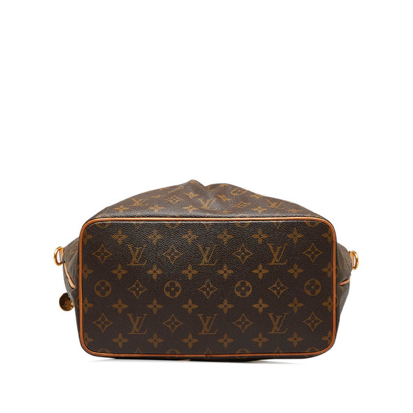 ルイ ヴィトン モノグラム　 パレルモPM ハンドバッグ ショルダーバッグ 2WAY M40145 ブラウン PVC レザー レディース LOUIS VUITTON 【中古】