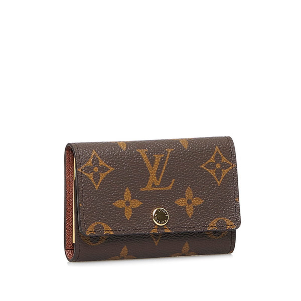 ルイ ヴィトン モノグラム ミュルティクレ6 6連キーケース  M62630 ブラウン PVC レザー レディース LOUIS VUITTON 【中古】