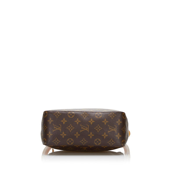 ルイ ヴィトン モノグラム ルーピングMM ショルダーバッグ M51146 ブラウン PVC レザー レディース LOUIS VUITTON 【中古】