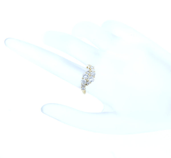 K18 ゴールド ダイヤ1.00ct リング 指輪 レディース 12号 【中古】