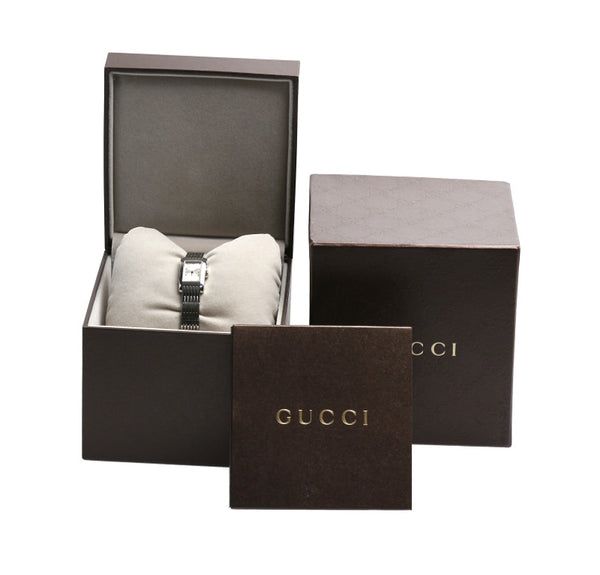 グッチ YA086513 ステンレス 腕時計 レディース GUCCI クオーツ シルバー文字盤 中古