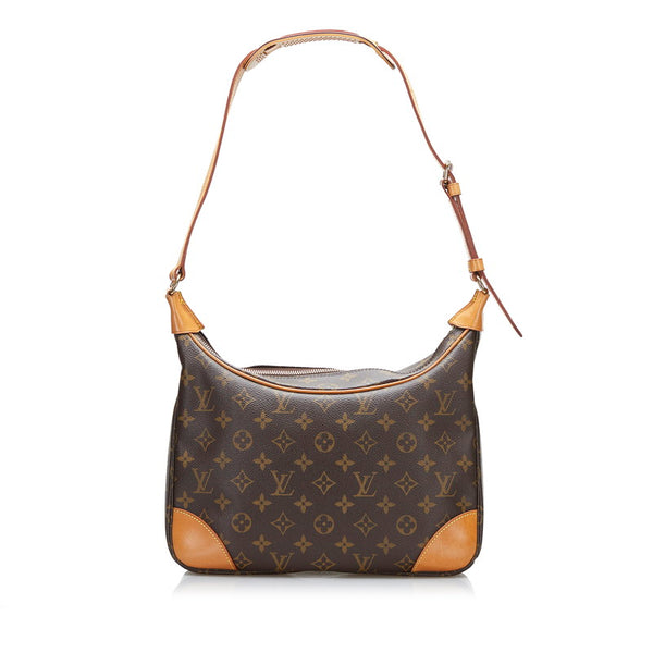 ルイ ヴィトン モノグラム ブローニュ30 ショルダーバッグ M51265 ブラウン PVC レザー レディース LOUIS VUITTON 【中古】