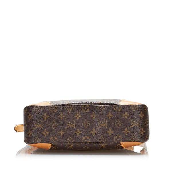 ルイ ヴィトン モノグラム ブローニュ30 ショルダーバッグ M51265 ブラウン PVC レザー レディース LOUIS VUITTON 【中古】