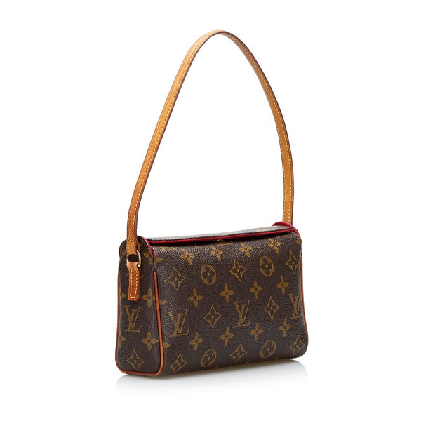 ルイ ヴィトン モノグラム レシタル  ハンドバッグ M51900 ブラウン PVC レザー レディース LOUIS VUITTON 【中古】