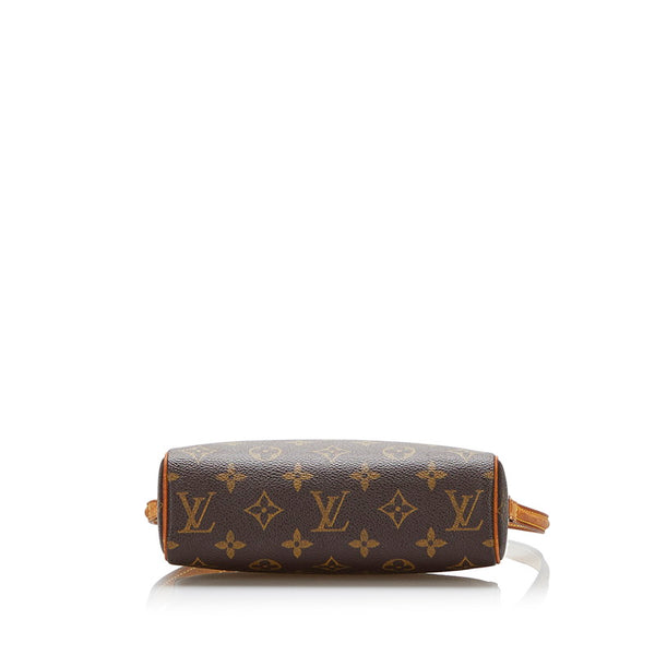 ルイ ヴィトン モノグラム レシタル  ハンドバッグ M51900 ブラウン PVC レザー レディース LOUIS VUITTON 【中古】