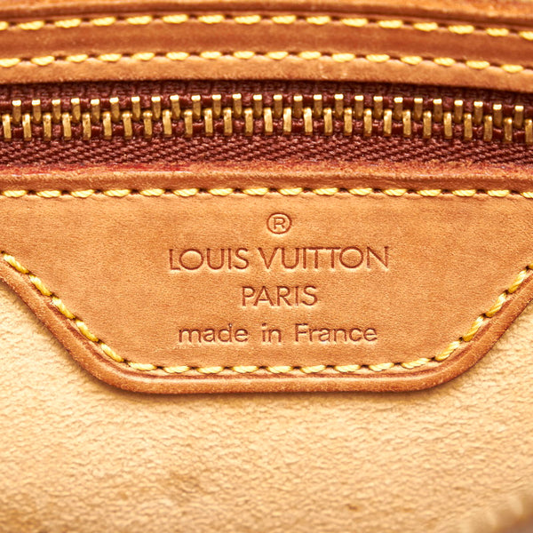 ルイ ヴィトン モノグラム ルーピングMM ワンショルダーバッグ M51146 ブラウン PVC レザー レディース LOUIS VUITTON 【中古】