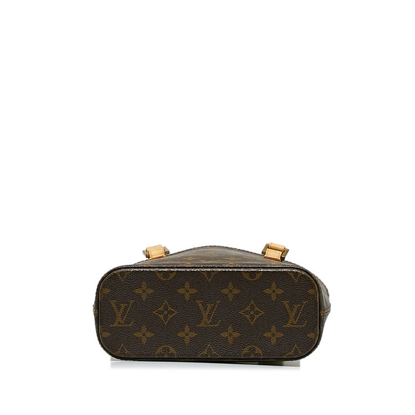 ルイ ヴィトン モノグラム ヴァヴァンPM  ハンドバッグ M51172 ブラウン PVC レザー レディース LOUIS VUITTON 【中古】