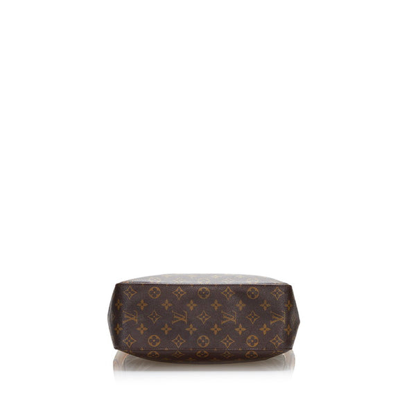 ルイ ヴィトン モノグラム ル－ピングGM ハンドバッグ M51145 ブラウン PVC レザー レディース LOUIS VUITTON 【中古】