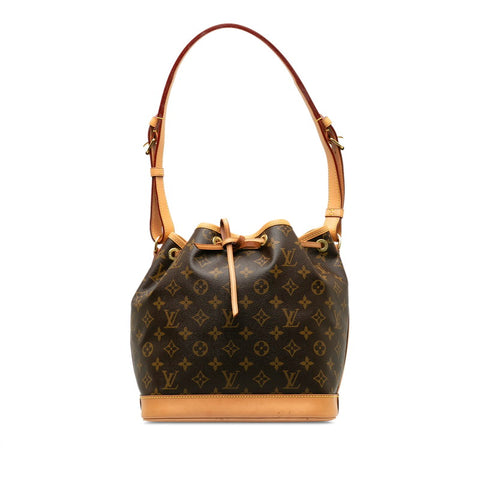 ルイ ヴィトン モノグラム ノエ ショルダーバッグ M42224 ブラウン PVC レザー レディース LOUIS VUITTON 【中古】