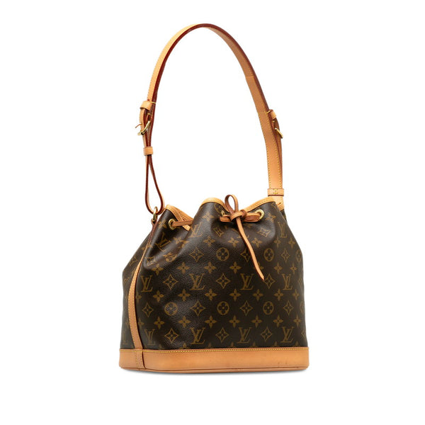 ルイ ヴィトン モノグラム ノエ ショルダーバッグ M42224 ブラウン PVC レザー レディース LOUIS VUITTON 【中古】