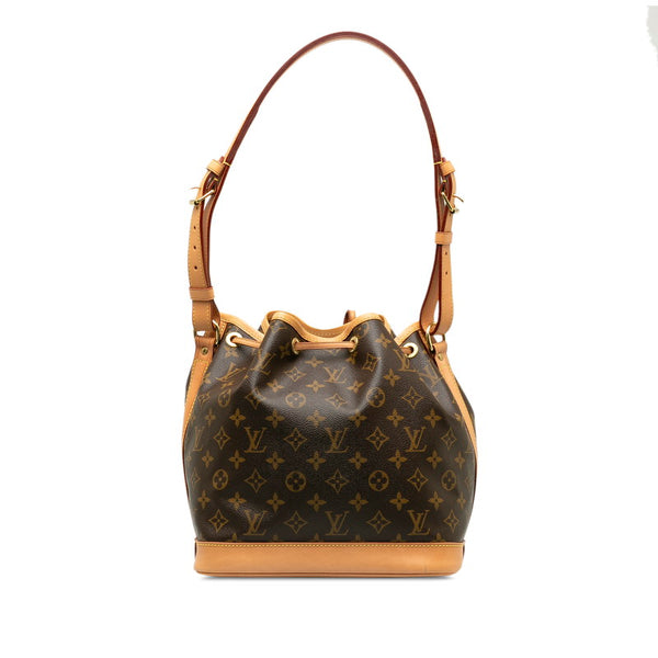 ルイ ヴィトン モノグラム ノエ ショルダーバッグ M42224 ブラウン PVC レザー レディース LOUIS VUITTON 【中古】